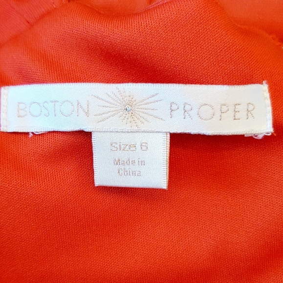 Boston Proper Sexy Red Dress - Picture 5 of 8